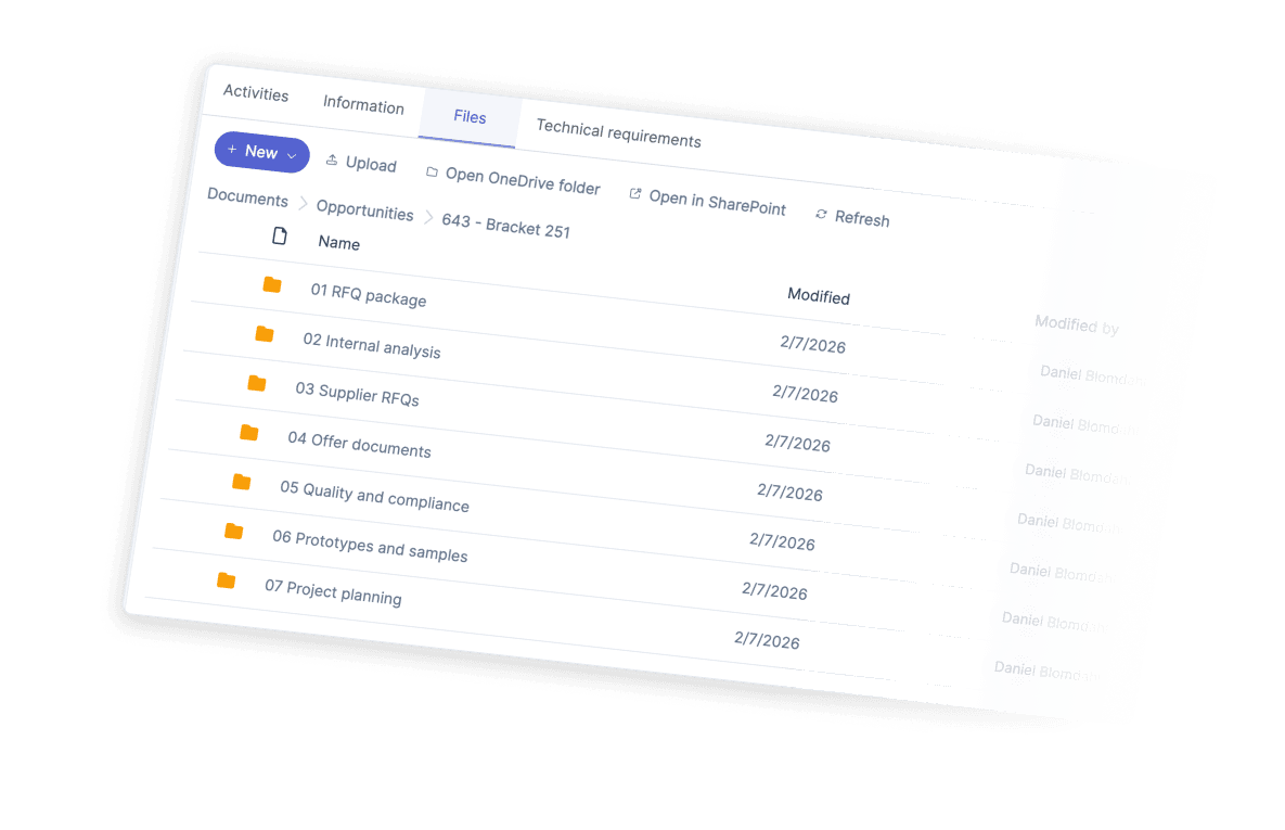 SharePoint-filer i Enabi